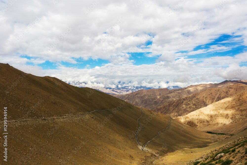 Natural landscape in Leh Ladakh