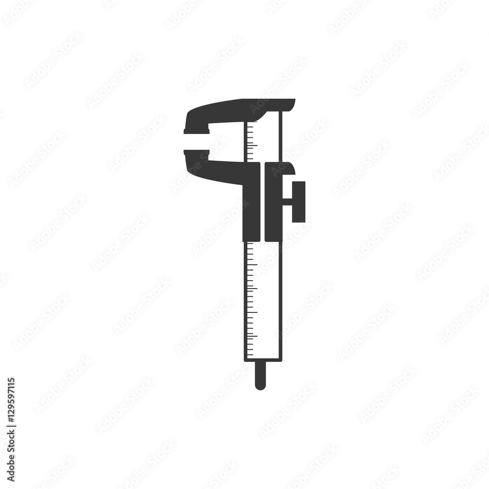 instrument icon. Construction tool repair work and restoration theme. Isolated design. Vector illustration instrument icon. Construction tool repair work and restoration theme. Isolated design. Vector illustration