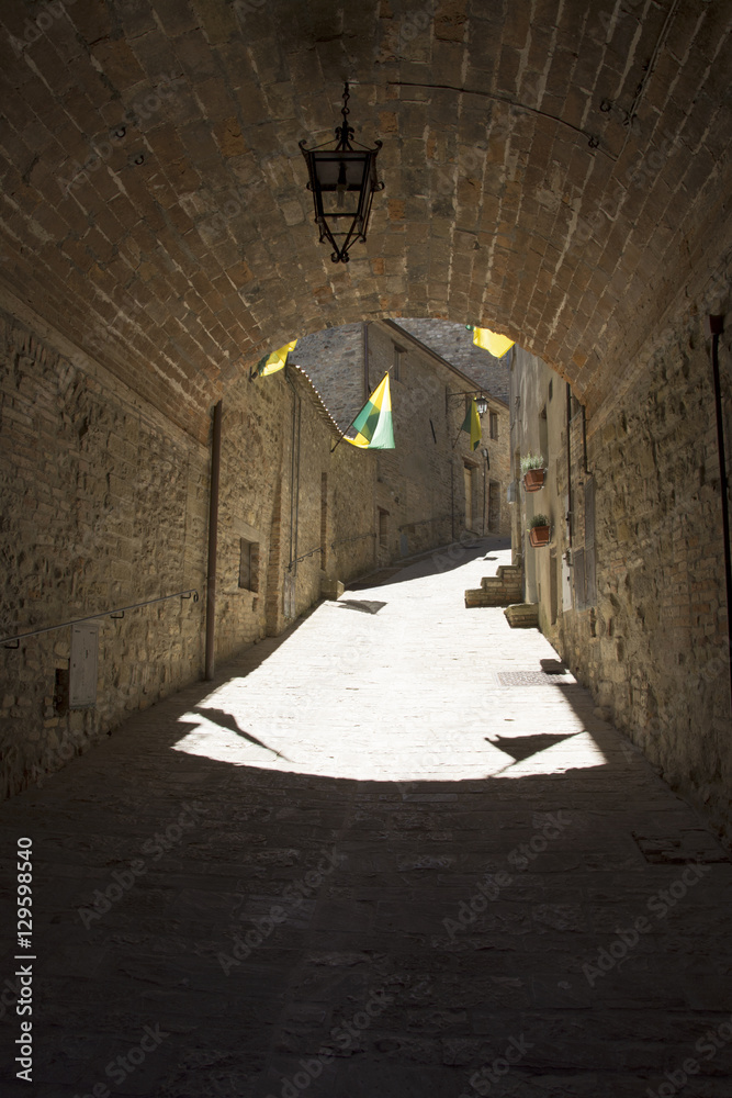 Fototapeta premium Montone, Perugia, Umbria, Italia