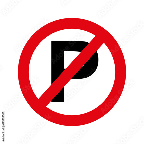 prohibition sign isolated icon vector illustration design