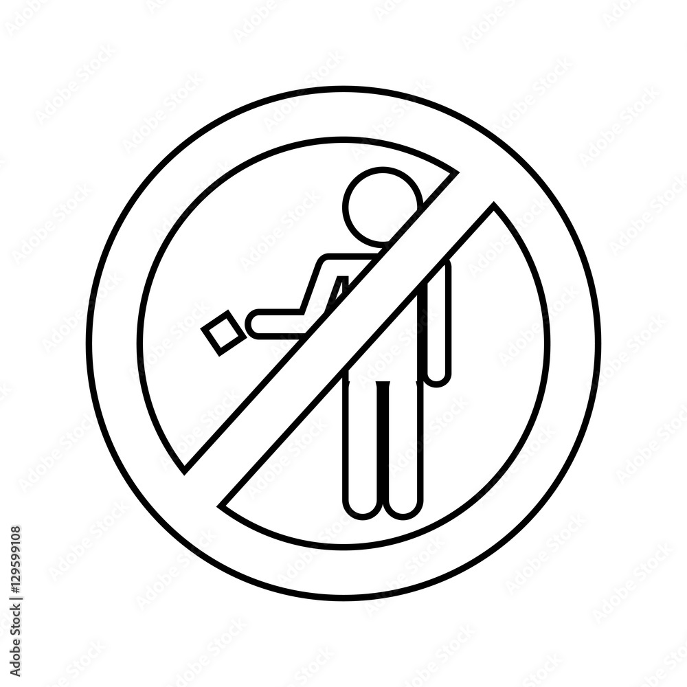 prohibition sign isolated icon vector illustration design prohibition sign isolated icon vector illustration design