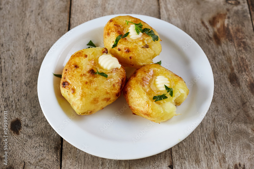 Grilled potatoes Grilled potatoes