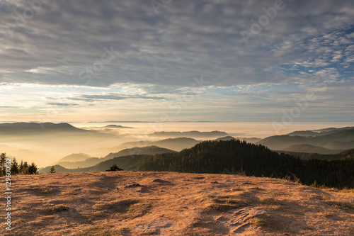 Sonnenuntergang Schwarzwald