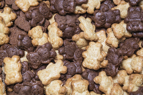 Chocolate and Honey bears backdrop, background