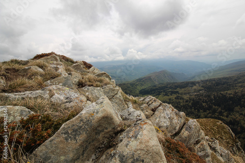 Konstfotografi mountain peaks Apennines