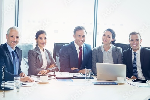 Businesspeople in conference room