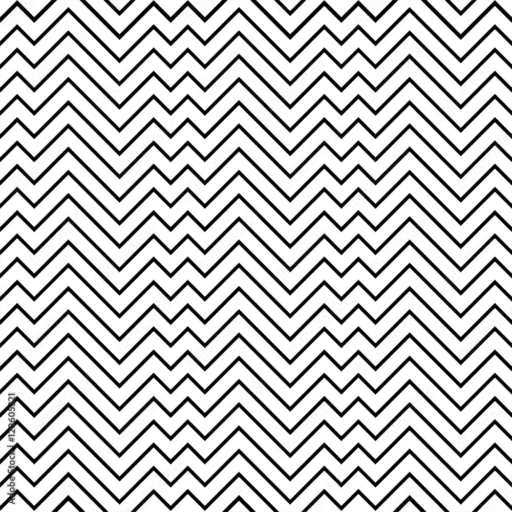 Black and white minimal simple seamless pattern. Retro vintage monochrome zigzag chevron ornament. Black and white minimal simple seamless pattern. Retro vintage monochrome zigzag chevron ornament.