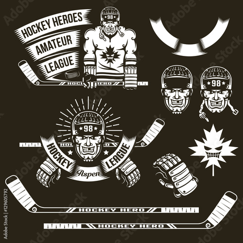 Ice hockey playe