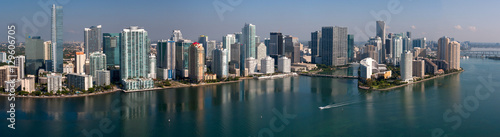 Downtown Miami Florida - Aerial Panotamic © steve