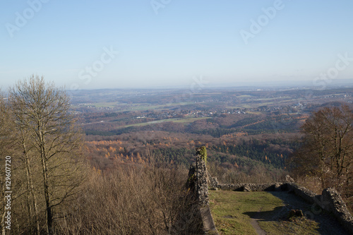 Löwenburg Ruine; Siebengebirge, Herbst  photo