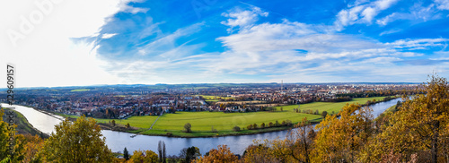 Panorama - Elbtal Dresden