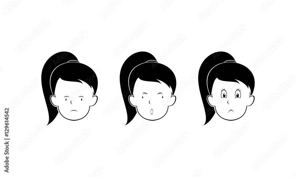 sad emoticon girl 1 sad emoticon girl 1