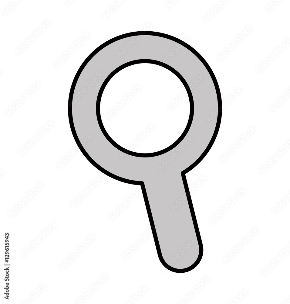 search magnifying glass isolated icon vector illustration design search magnifying glass isolated icon vector illustration design