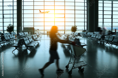 Airport hall photo