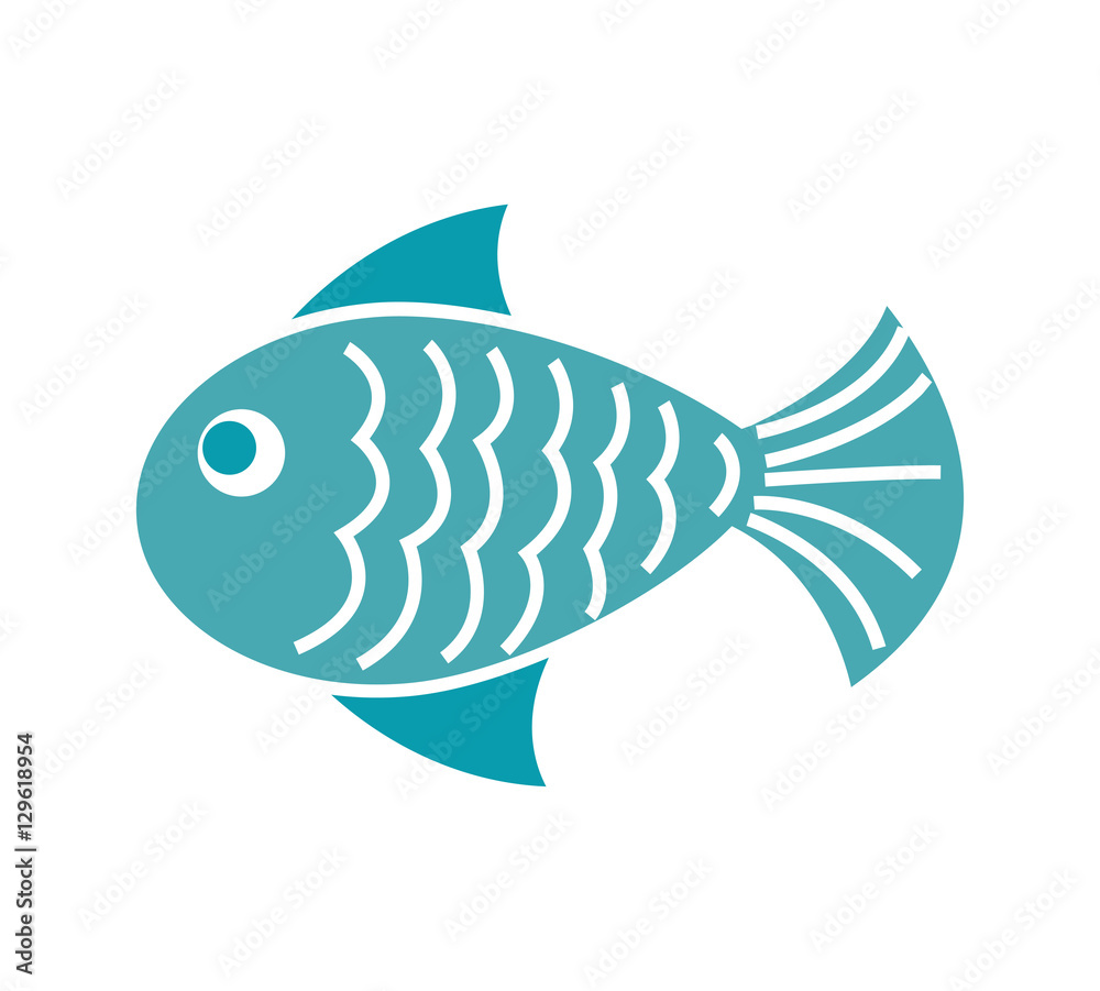 fish animal isolated icon vector illustration design fish animal isolated icon vector illustration design