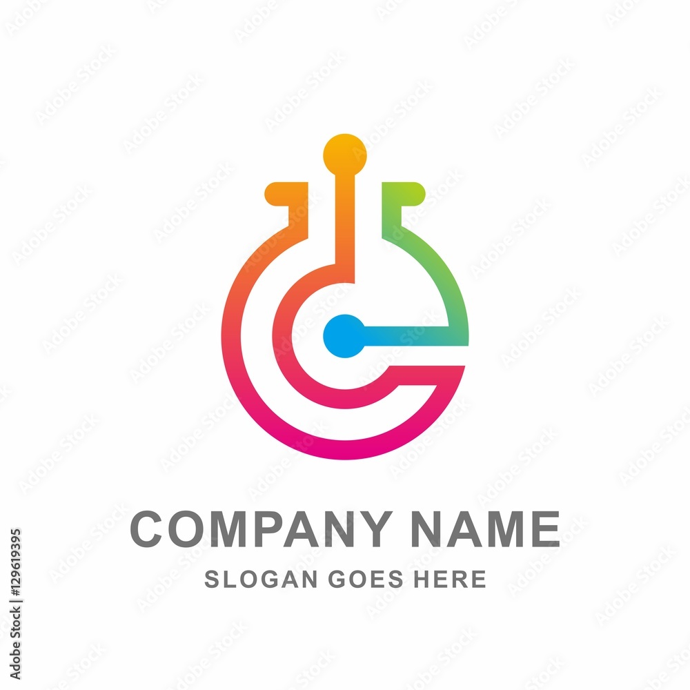 Science Laboratory Liquid Bottle Link Data Computer Medical Resources Business Company Stock Vector Logo Design Template Science Laboratory Liquid Bottle Link Data Computer Medical Resources Business Company Stock Vector Logo Design Template