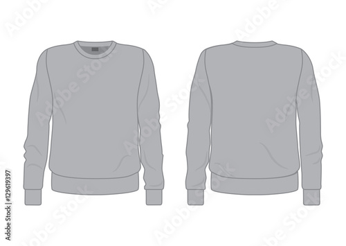 Men's grey sweatshirt