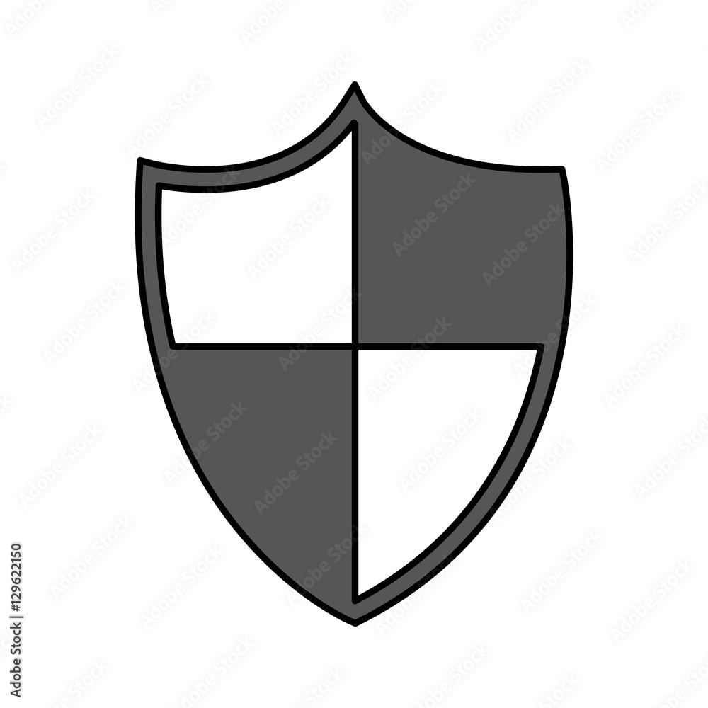 shield security isolated icon vector illustration design shield security isolated icon vector illustration design