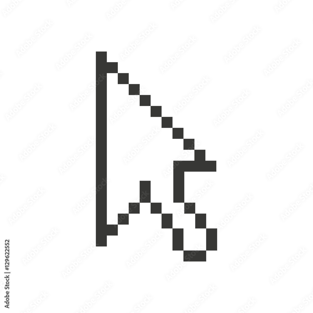 arrow pointer isolated icon vector illustration design arrow pointer isolated icon vector illustration design