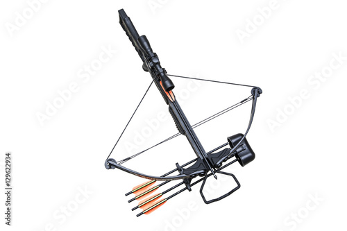 Crossbow iisolated on a white background 