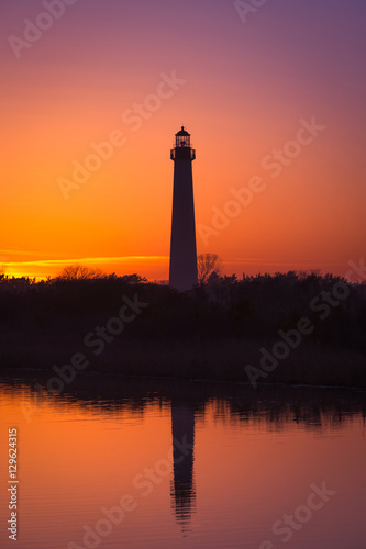 Cape May Lighthouse Reflections 