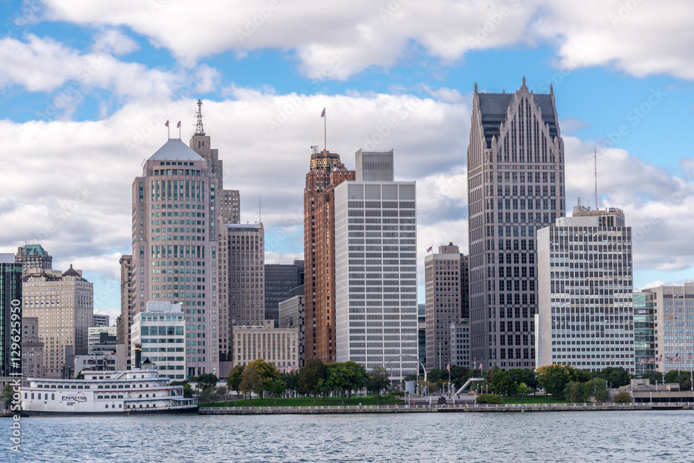 Obraz premium Detroit buildings