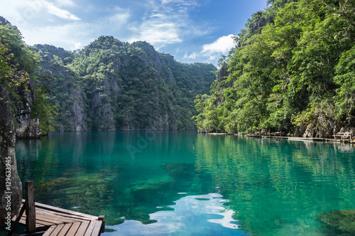 Kayangan lake, Coron island, Philippines