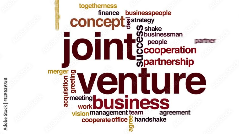Joint venture animated word cloud. Joint venture animated word cloud.