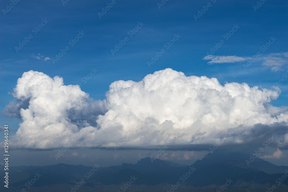 clouds with blue sky