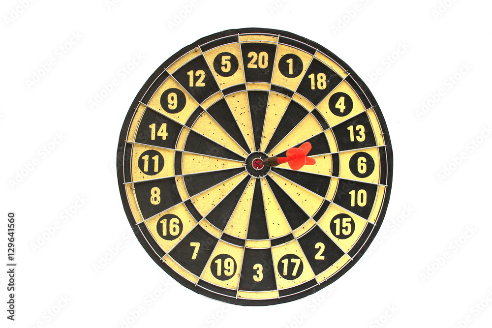 target on isolated target on isolated