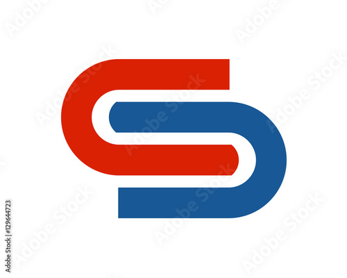 Initial S Linked Wordmark