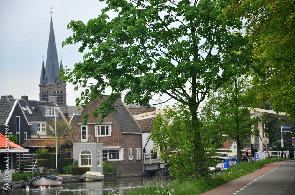 Dutch Scenery along the rivers