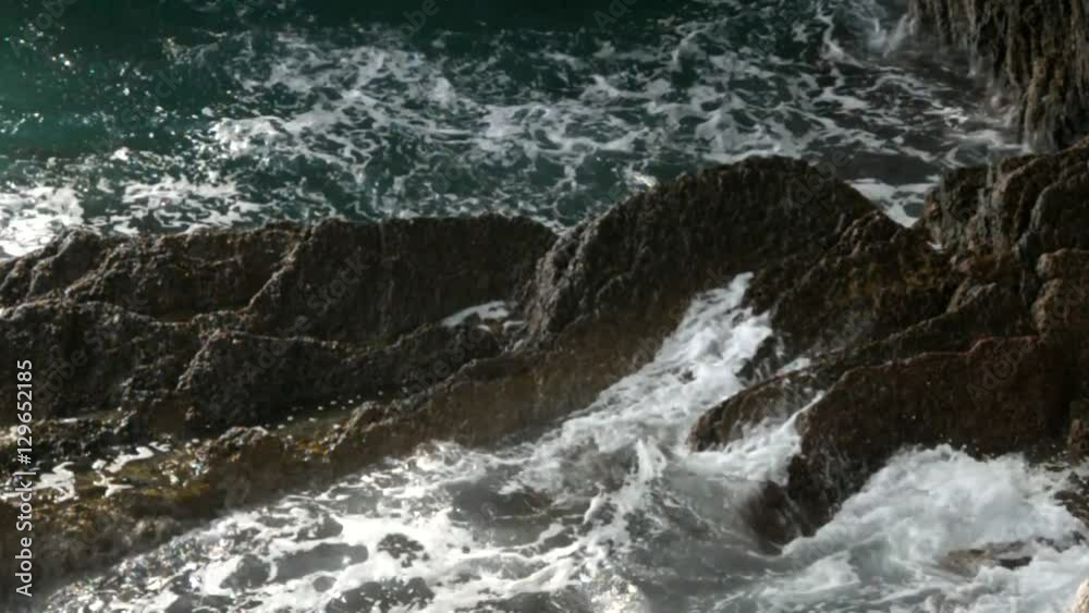 surf on the cliffs of the Adriatic Sea surf on the cliffs of the Adriatic Sea