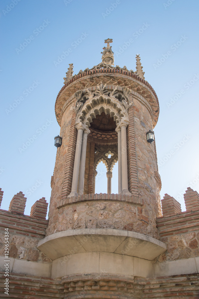 Castillo de Colomares - Château en mémoire du Navigateur célèbre Christophe Colomb à Benalmadena en Espagne