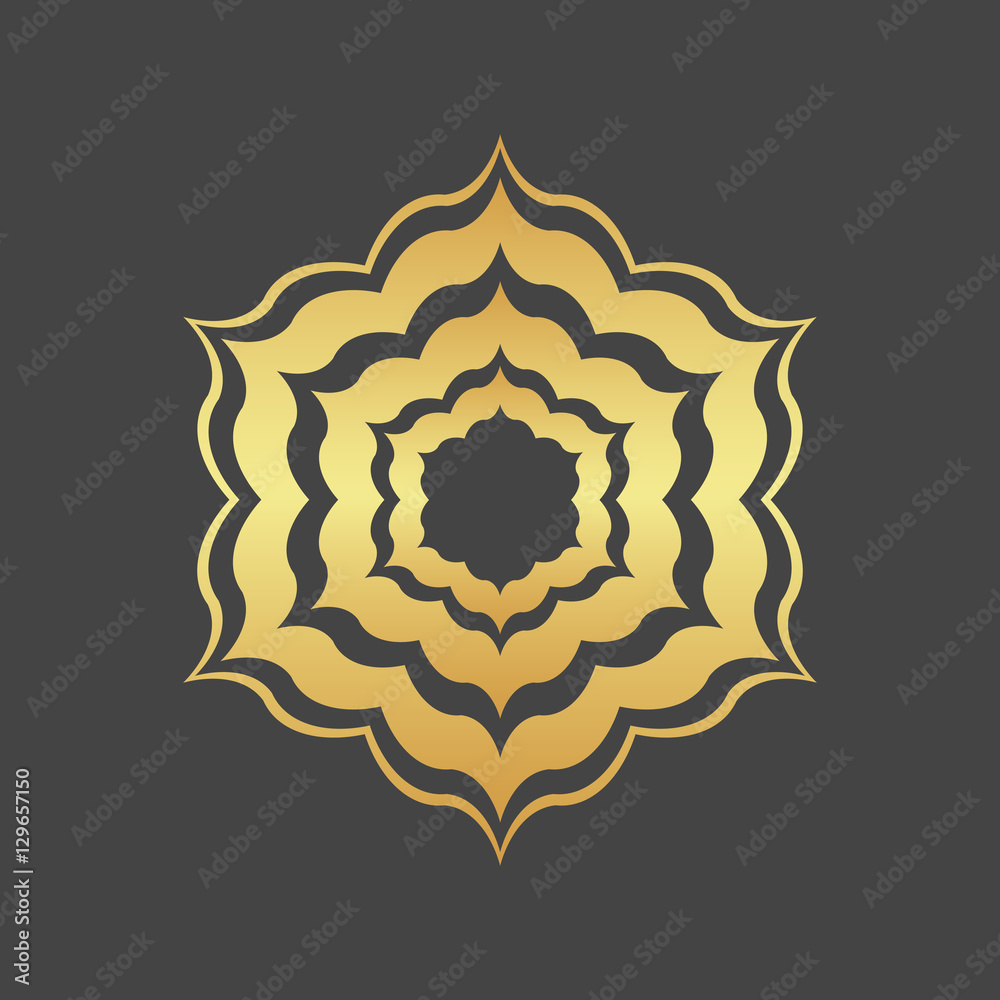 Abstract element for design, gold decoration, frame Abstract element for design, gold decoration, frame