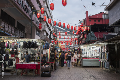 Jalan Petaling, the main market street in Chinatown, Kuala Lumpur, Malaysia