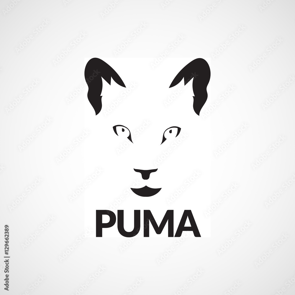 puma logo Stock Vector | Adobe Stock