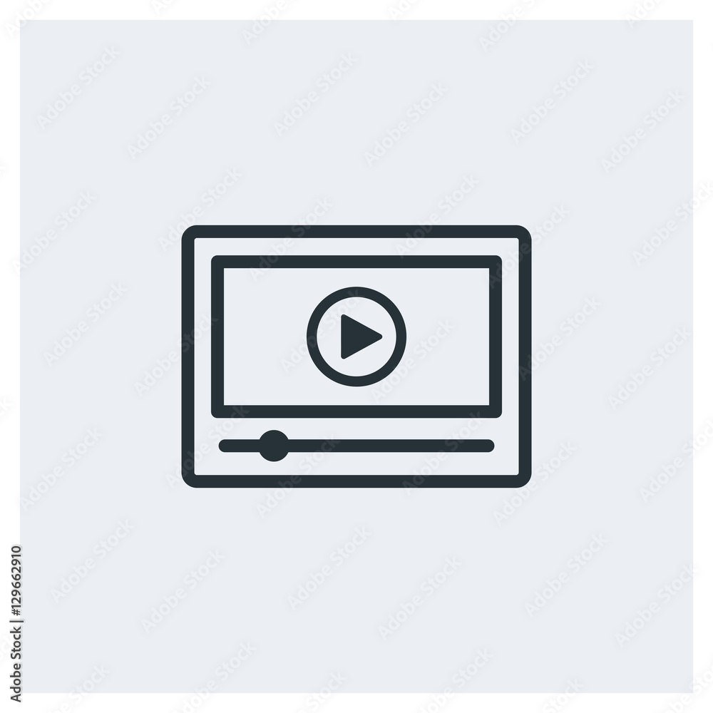 Video player icon Video player icon