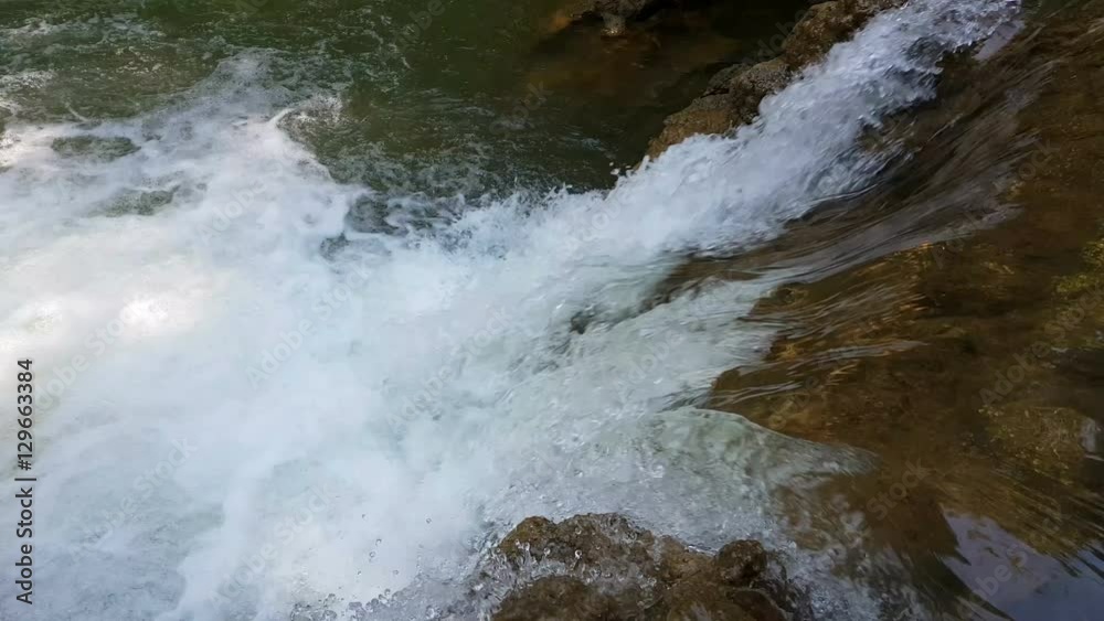 slow motion waterfall in Thailand slow motion waterfall in Thailand