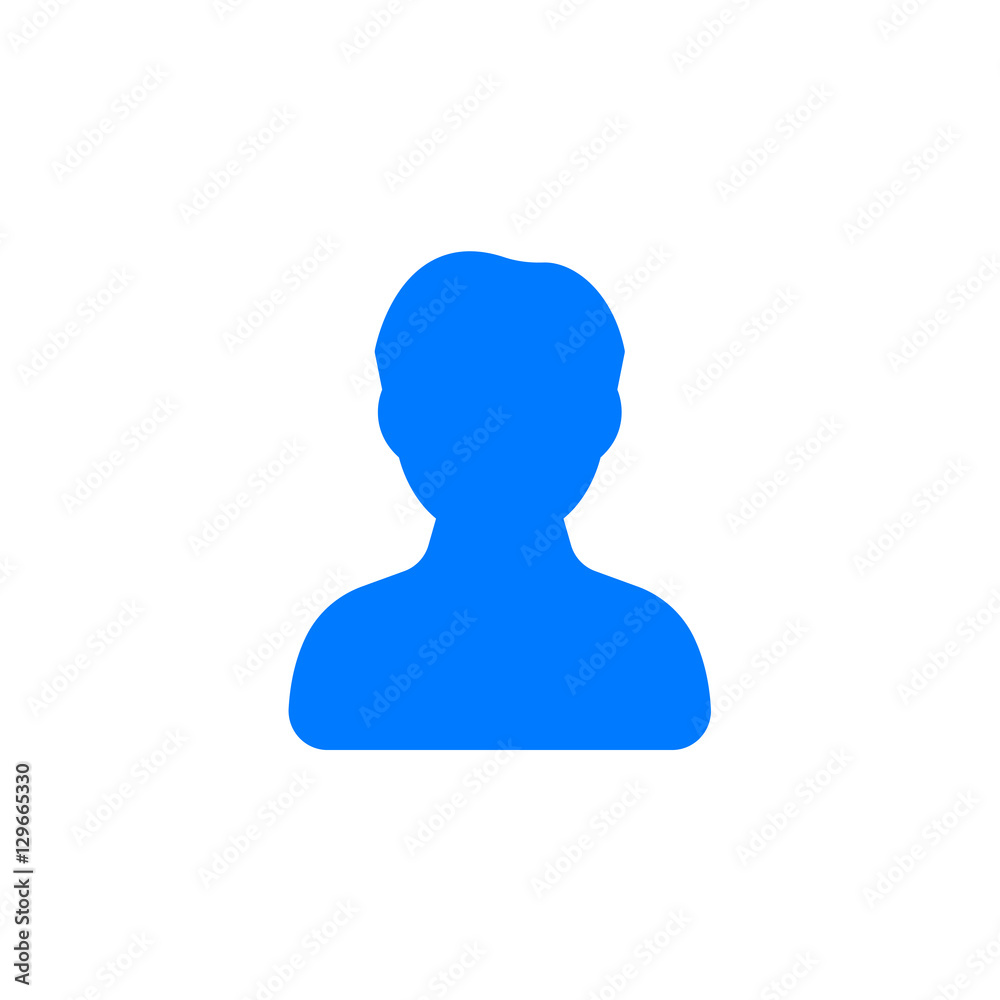 User account male icon vector, filled flat sign, solid colorful pictogram isolated on white. Symbol, logo illustration User account male icon vector, filled flat sign, solid colorful pictogram isolated on white. Symbol, logo illustration