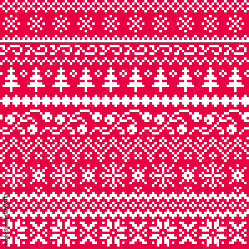 Christmas seamless pattern