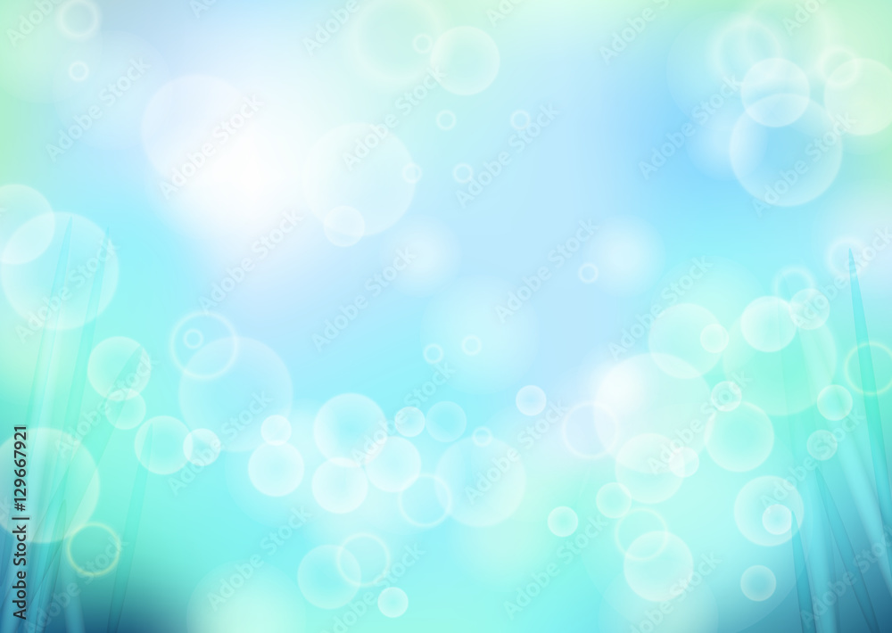 Hintergrund - Bokeh blau Hintergrund - Bokeh blau