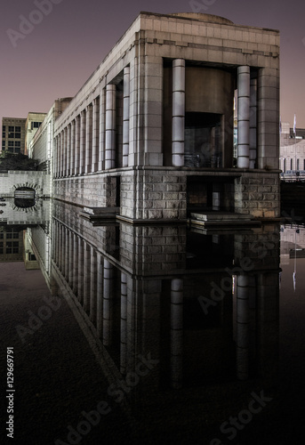 Canvas Print Clear reflection