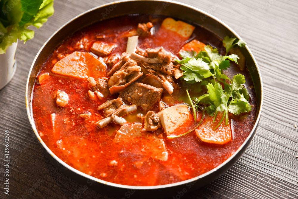 Stewed mutton Stewed mutton