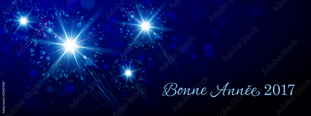 Feu d'artifice - Bonne Année 2017 