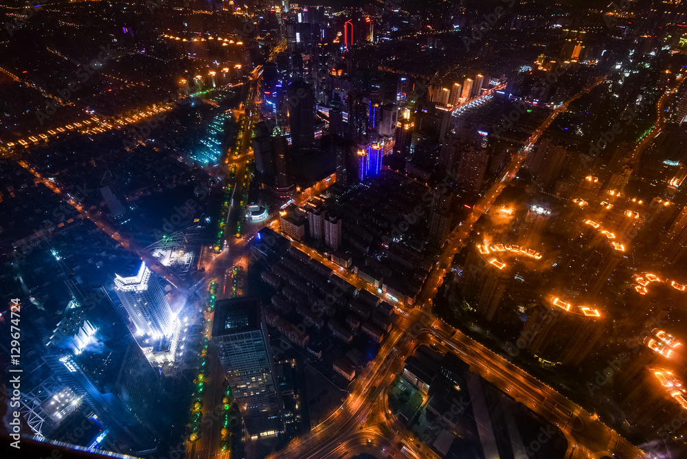 Fototapeta premium The night view