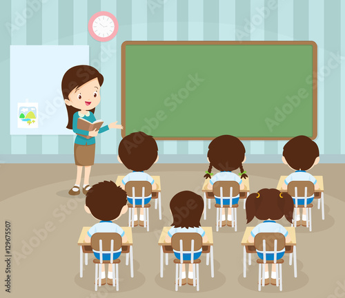 students in classroom