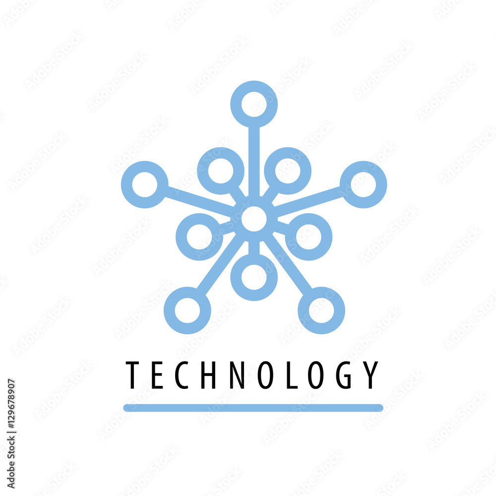 vector logo technology vector logo technology