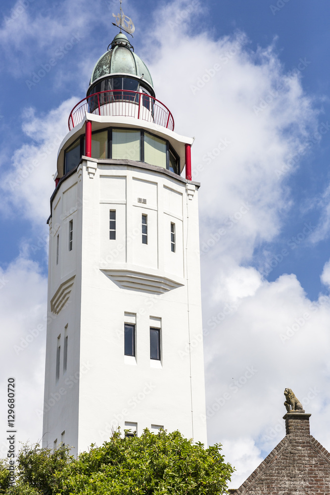 Harlingen old lighthouse, Friesland, the Netherlands Harlingen old lighthouse, Friesland, the Netherlands