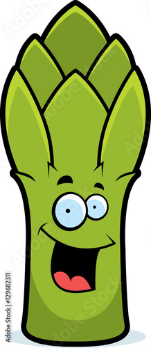 Cartoon Asparagus